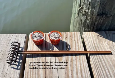 Miniature Oyster Tongs (Hand Tongs) by Blackway Boat Models