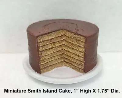 Miniature Smith Island Cake by Blackway Boat Models