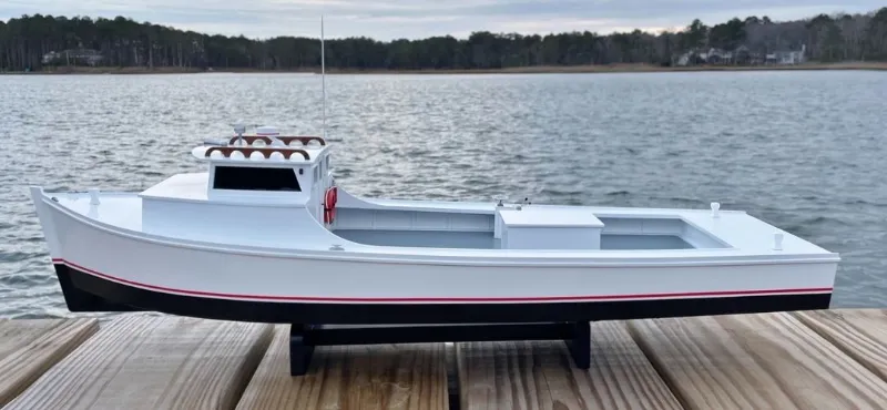 Open Cockpit Workboat, Ver. 2 by Blackway Boat Models